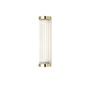 ORIGINAL BTC Pillar LED Wall Light, 27/7cm - Polished Brass
