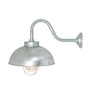 ORIGINAL BTC Shipyard Wall Light - Galvanised, Clear Glass