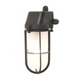 ORIGINAL BTC Weatherproof Ship's Well Glass, Weathered Brass - Frosted Glass