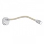 ORIGINAL BTC Jet Stream Wall Light -  Clear anodised, off white