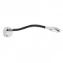 ORIGINAL BTC Cirrus Wall Light - Polished nickel, chocolate brown