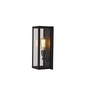 ORIGINAL BTC Narrow Box Wall Light, Internal Glass - Weathered Brass, Clear Glass
