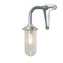 ORIGINAL BTC Bracket Light, 60W, Corner Fork - Galvanised, Clear Glass