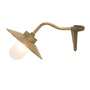 ORIGINAL BTC Exterior Bracket Light, Canted, Corner - Gunmetal, Frosted Glass