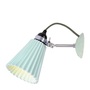 ORIGINAL BTC Hector Medium Pleat Wall Light - Hellgrün