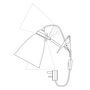ORIGINAL BTC Hector Medium Dome Clip Light
