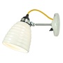 ORIGINAL BTC Hector Bibendum Wall Light, Switched - Natural white with yellow cable