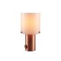 ORIGINAL BTC Walter Table, Size 1 - WalterTisch - Opal Glass & Copper