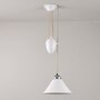 Original BTC Cobb Rise & Fall Small Pendant Light - Pendelleuchte - Naturweiß
