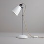 Original BTC Hector Medium Dome Table Light - Tischleuchte - Naturweiß 