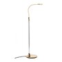 Original BTC Cirrus Floor Light - Stehleuchte - vergoldet mit beigem Leder