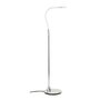 Original BTC Cirrus Floor Light - Stehleuchte - klar eloxiert mit cremefarbenem Leder