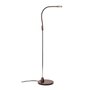 Original BTC Cirrus Floor Light - Stehleuchte - Eloxierte Bronze mit pilzfarbenem Leder
