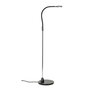 Original BTC Cirrus Floor Light - Stehleuchte - Eloxiertes Titan mit schwarzem Leder
