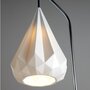 Original BTC Hatton 3 Floor Light, Black Braided Cable - Stehleuchte