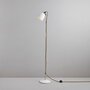 Original BTC Hector Bibendum Floor Light - Stehleuchte - Naturweiß mit gelbem geflochtenem Kabel