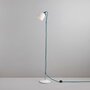 Original BTC Hector Bibendum Floor Light - Stehleuchte - Naturweiß mit türkisem geflochtenem Kabel