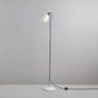 Original BTC Hector Bibendum Floor Light - Stehleuchte - Naturweiß mit schwarzem Flechtkabel