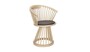 Tom Dixon Fan Dining Chair Armlehnstuhl - eiche natur