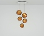 Tom Dixon Melt Mini Gold Round Pendant System