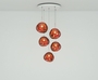 Tom Dixon Melt Mini Copper Round Pendant System