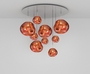 Tom Dixon Melt Copper Mega Pendant System