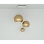 Tom Dixon Mirror ball Gold Range Round LED Pendant System - Pendelleuchten