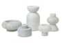 Tom Dixon Stone Stacking Candleholder - Kerzenhalter Set - Weiss