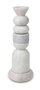 Tom Dixon Stone Stacking Candleholder - Kerzenhalter Set - Weiss