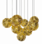 Tom Dixon  PUFF PENDANT SYSTEM MEGA - Pendelleuchte - Messing