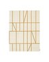 Kvadrat AB13 - Teppich (0001 - Beige/Mustard)