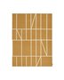 Kvadrat AB13 - Teppich (0032 - Mustard/Beige)