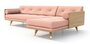 Kalon No. 5 Series Sectional Sofa - Pink