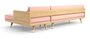 Kalon No. 5 Series Sectional Sofa - Pink