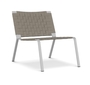 Kristalia Rest Loungestuhl - Gurte Beige - Alu