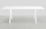 Kristalia Neat - Metall Tisch - Weiss