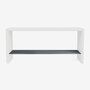 Montana Schuh Bank-B 100 cm-White