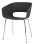 Montana-Marèe 401 Dining Stuhl-Chrom  - black