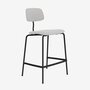 KEVI E2061 Counter - Vollgepolstert - Pulverbeschichtet - Black 05 - Lasur Black 05 - Remix 123
