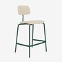 KEVI E2061 Counter - Vollgepolstert - Pulverbeschichtet - Pine 136 - Lasur Black 05 - Hallingdal 200