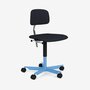 Montana KEVI 2533 mit gepolsterter Sitz-Vollgepolstert-Pulverbeschichtet Azure 154-Lasur Black 05-Hallingdal 180