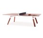 RS Barcelona You and Me Standard Ping-Pong Table - Walnut_White