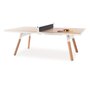 RS Barcelona You and Me 220 Ping-Pong Table - Oak_White