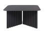 RS Barcelona Plec Rectangular Occasional Table Medium - Couchtisch 70x35,6x60 cm - Stahl - Schwarz