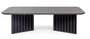 RS Barcelona Plec Rectangular Occasional Table Large - Couchtisch 115x30x60 cm - Mamor - Schwarz Marquina