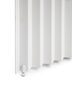 RS Barcelona Plec Rectangular Occasional Table Large - Couchtisch 115x30x60 cm - Mamor - Weiß Carrara