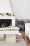 RS Barcelona Plec Rectangular Occasional Table Large - Couchtisch 115x30x60 cm - Stahl - Weiß