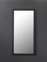 Zeus Little Frame Spiegel 90 x 90 cm - Schwarz phosphatiert