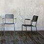 Zeus Ginger Armchair - Kupfer Schwarz & Glimmergrau