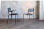 Zeus Ginger Chair - Kupfer Schwarz & Glimmergrau